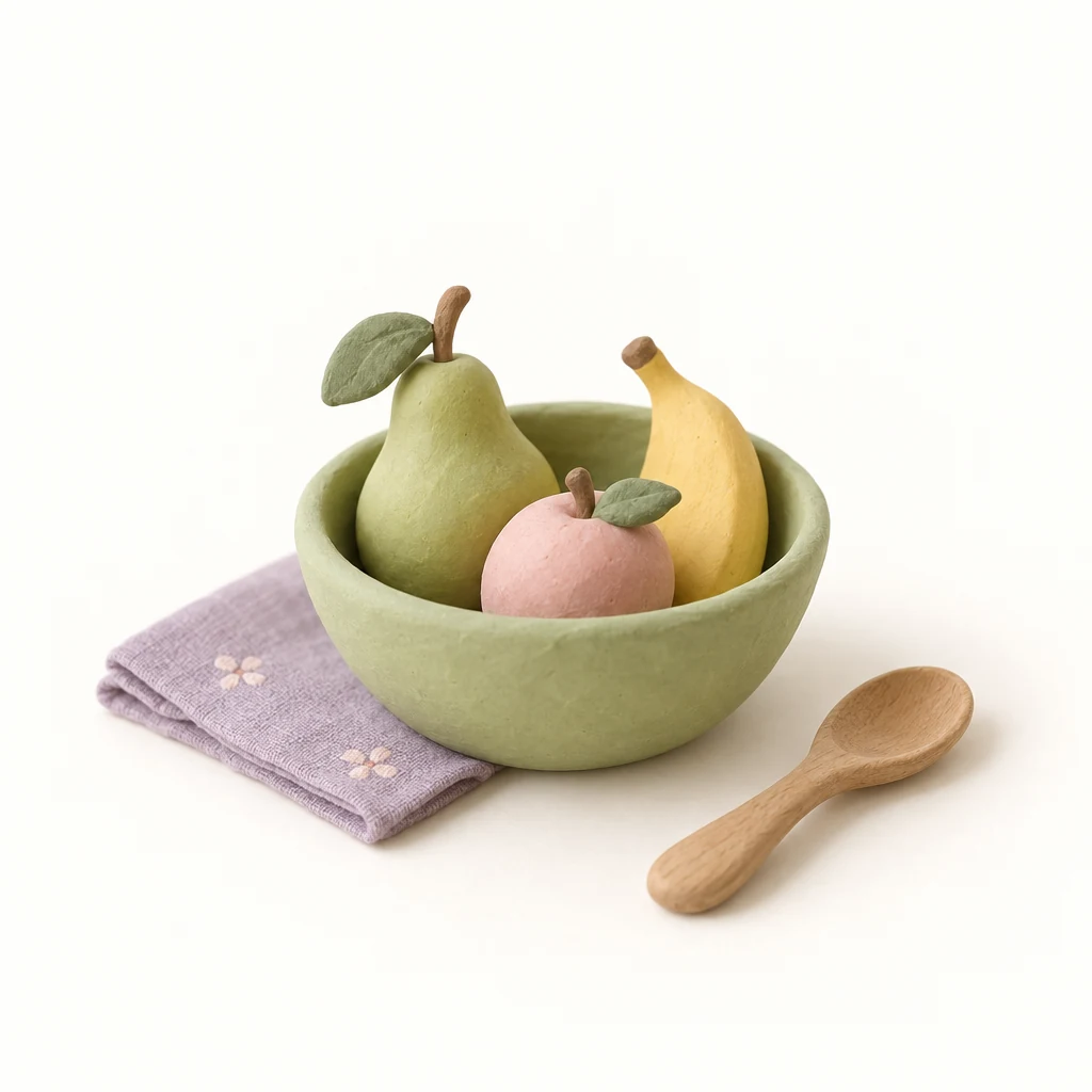 Illustration en pâte à modeler